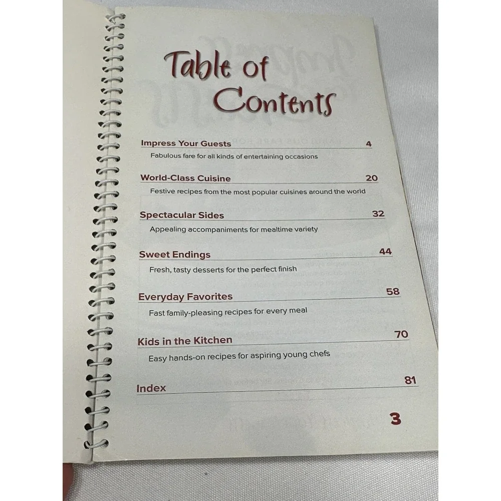 N/A cook book